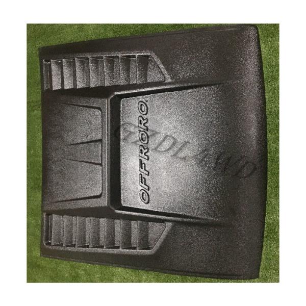 Tampa preta do ABS 4x4 Hood Scoop Cover Bonnet Scoop para 2020 D-máximo