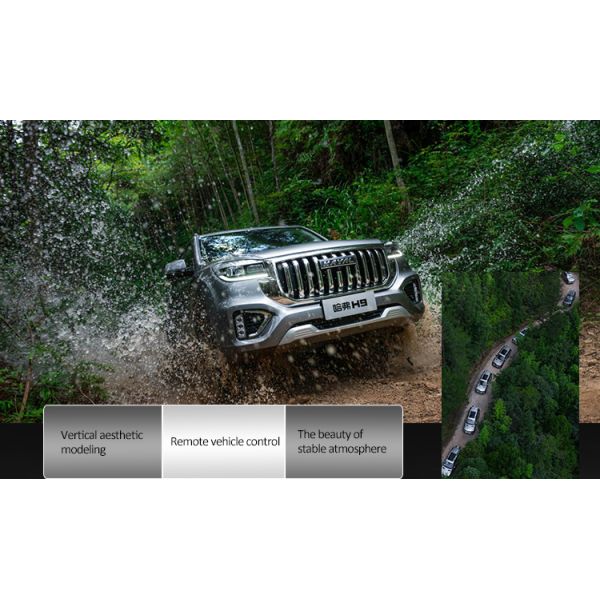 170km/H Haval H9 Second Hand Panoramic Sunroof Car Left Hand Drive