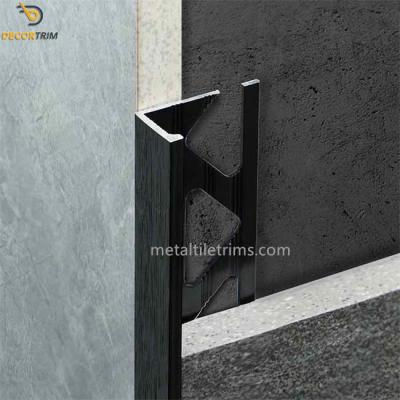 OEM Metal Tile Trims L Shape For Ceramic Marble Edging Decoration