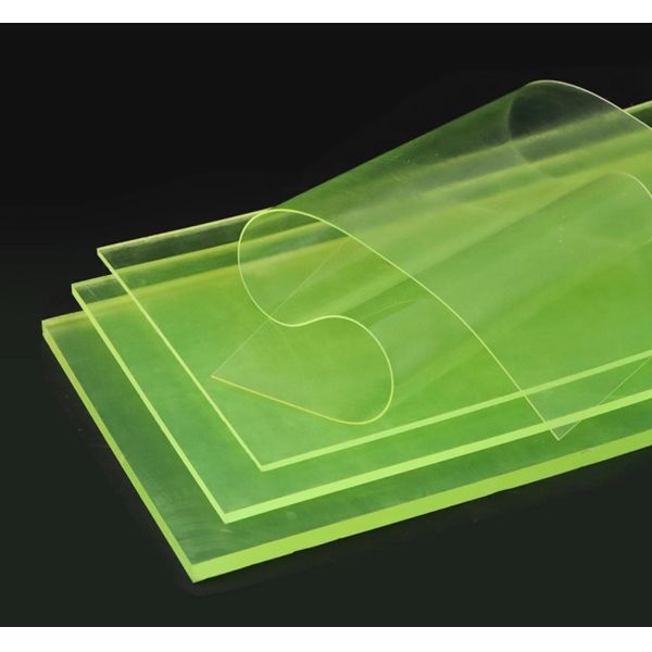 Colorful Polyurethane Sheet with 35-155KN/m Tear Strength, 75-95 Shore A Hardness, and Good Machining Performance