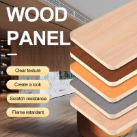 Panes de cristal de bambú para interiores y decorativos Panes de carpintería de madera