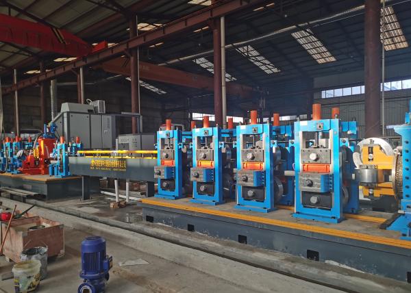 High Frequency Welded Pipe Mill 80-520mm Diameter 120m/min