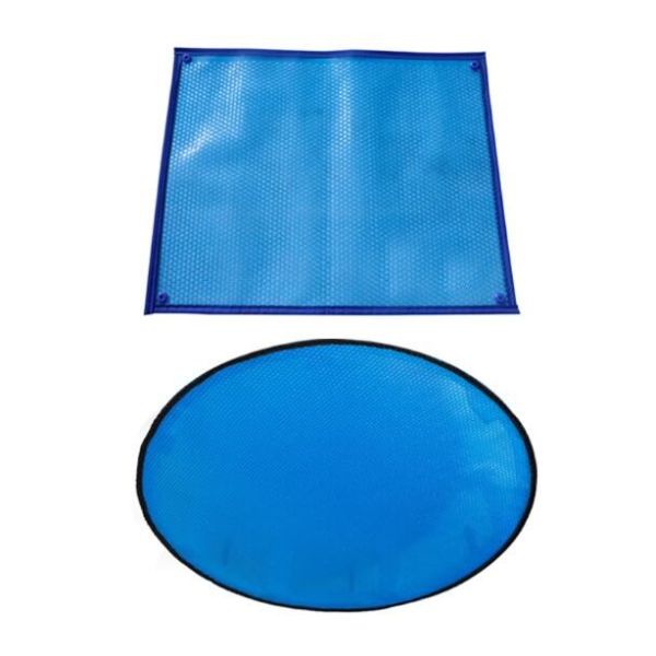 Portable Thermal PE Bubble Plastic Swimming Pool Covers Thickness 400um 500um 600um