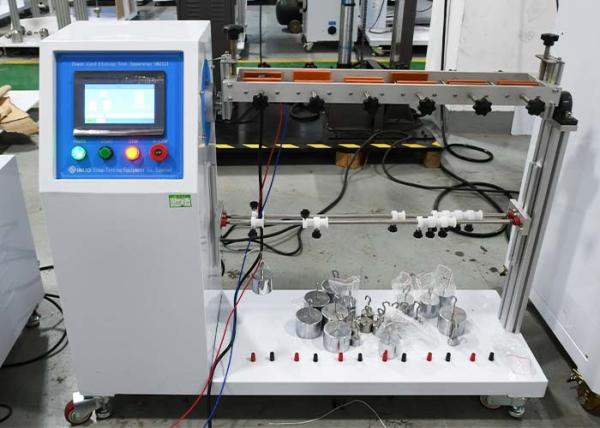 IEC 60884-1 Six Stations Power Cord Flexing Test Apparatus With 40A Load Cabinet