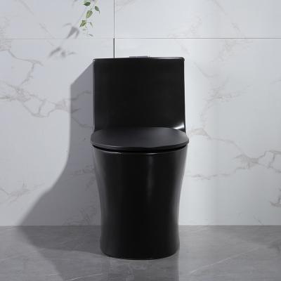 Elongated Bowl Dual Flush One Piece Toilet With Round Bowl 1.28 GPF/4.8LPF