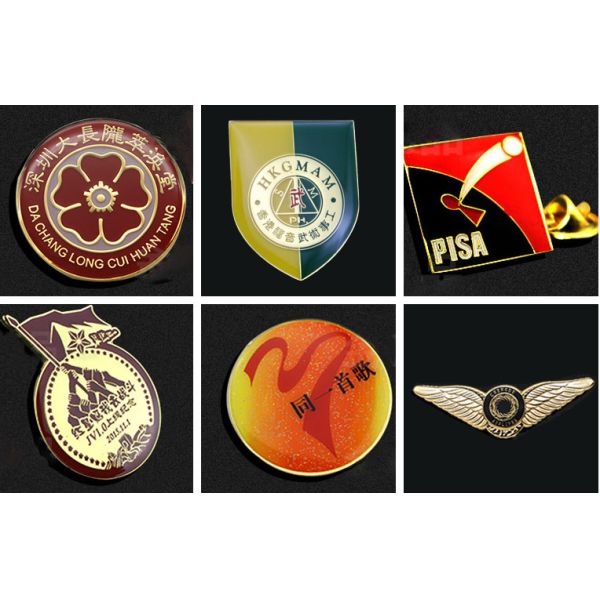 Custom Hard Enamel & Color Epoxy Pins - Magnetic Flower Love Design Metal Badges, Eco-Friendly (Factory Wholesale)