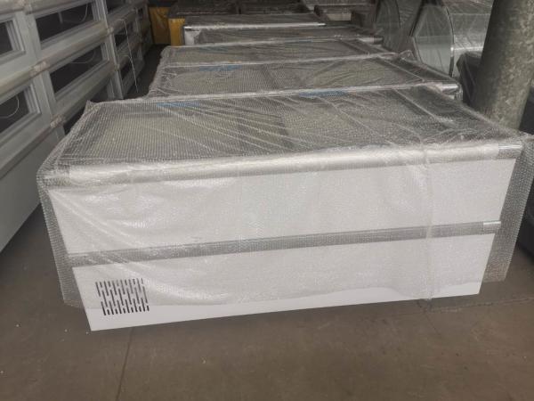 Large Capacity Glass Door Display Cabinet Commercial Horizontal Fresh Keeping