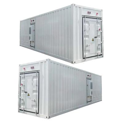 Sistema de armazenamento de energia de contêiner de 20 pés 500 kW 1000 kW comercial em contêiner