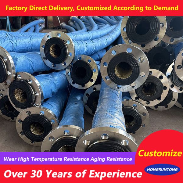 Ceramic Lined Hose with Flange Connection for Easy Installation and Leak Proof Performance
