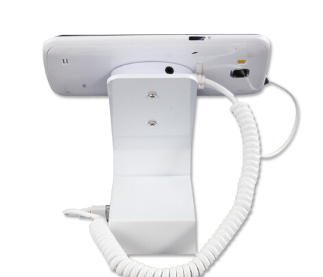 Smartphone anti-theft charging security alarming display stand-1497st