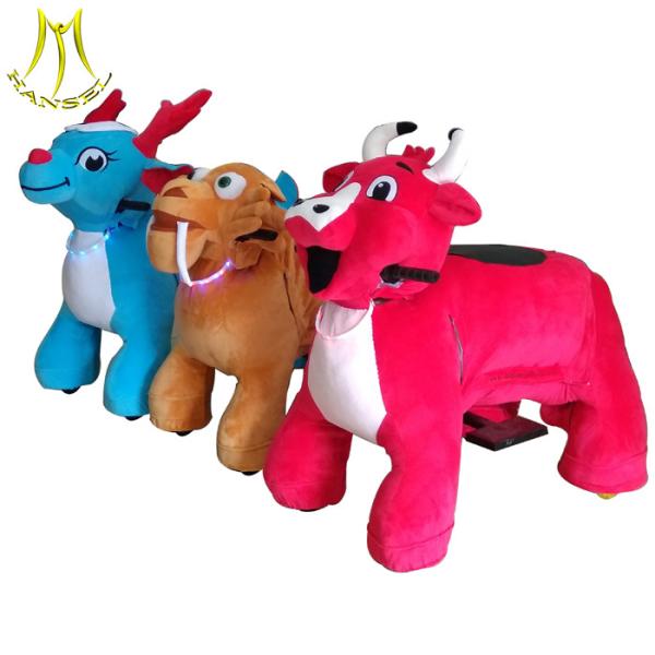 Hansel battery powered mental frame walking animal ride on toy