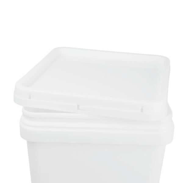 化学抵抗性 はい IML 印刷,熱伝送,スクリーン印刷のための方形プラスチックバケツ