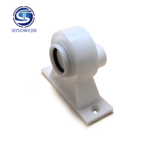 Precision plastic part fixed lock seat CNC processing Draft Beer System Parts