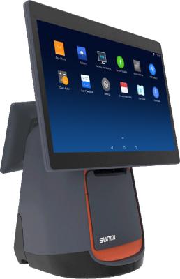Caixa registadora terminal da posição do tela táctil da posição do tela táctil desktop exposição de 14 polegadas
