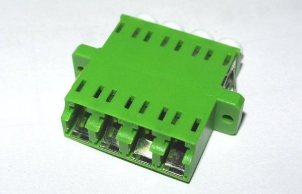 LC/APC Fiber Optic Adapter With Shutter For FTTH FTTB FTTX Network