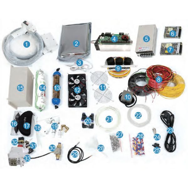 Лазер диода разделяет ручку удаления волос лазера длин волн 755нм/810нм/1064нм