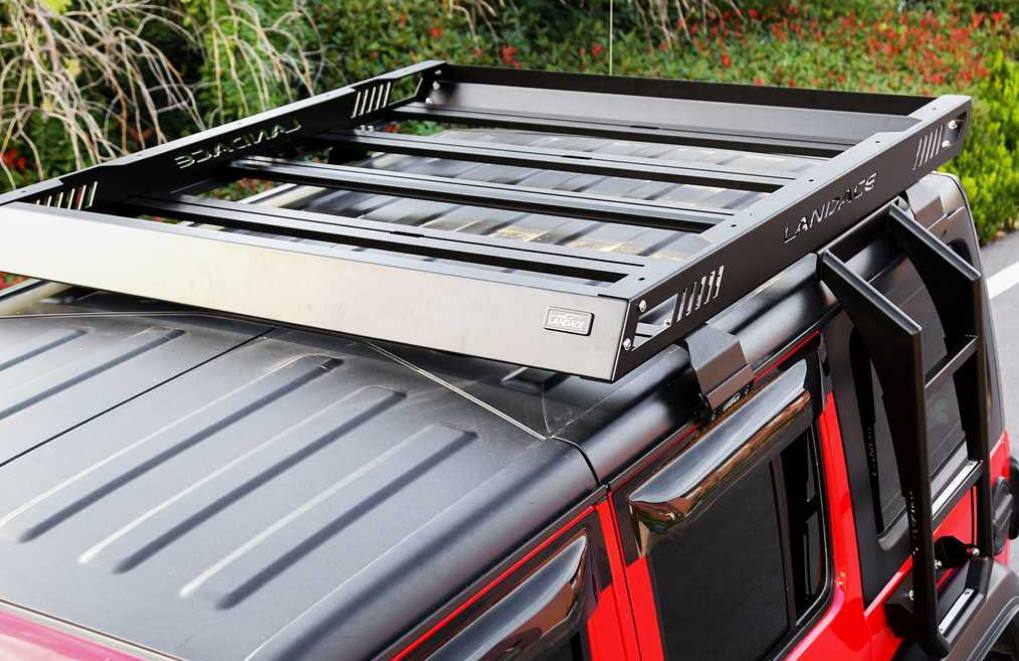 Direct Sale Car Roof Basket Cargo Carrier Basket Roof Rack Black 1455*1425*113mm