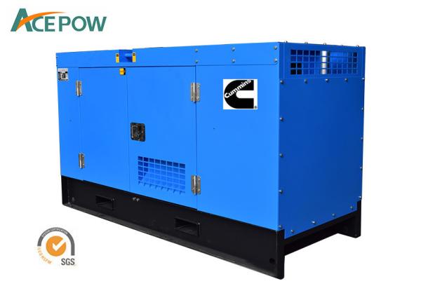 25KW 3 Cylinder Three Phase Diesel Powered Generator , Sound Proof Diesel Generator