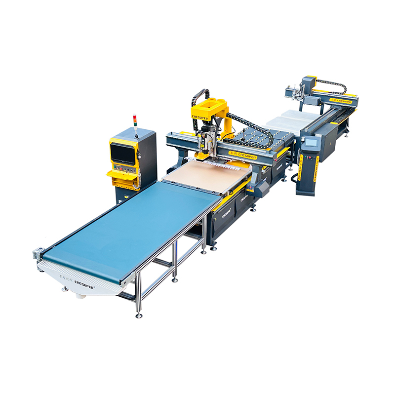ATC Nested CNC Router For Panel Furniture / Office Furniture Production