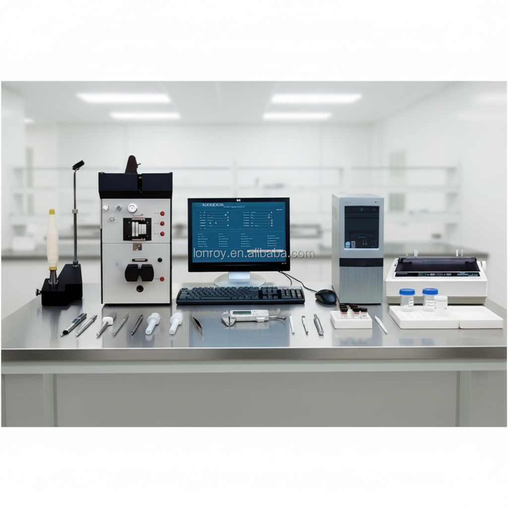 Capacitive Type Yarn Evenness Tester Laboratory Fine Yarn Linear Density Unevenness Test Machine Wool Evenness Test Equipment