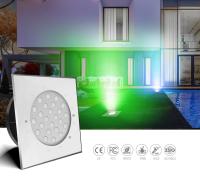 900LM de aço inoxidável 960ma 24W Rgb conduziu luzes da associação