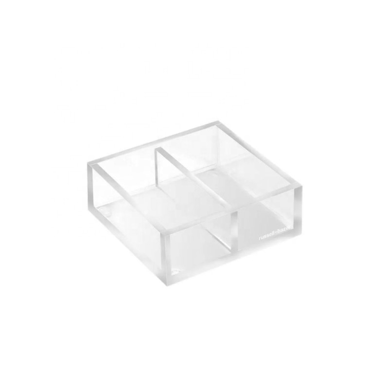 Customizable Clear Acrylic Drawer Organizer Modular Single Layer Storage Rack DIY Desktop Sorting Tray for Office Home