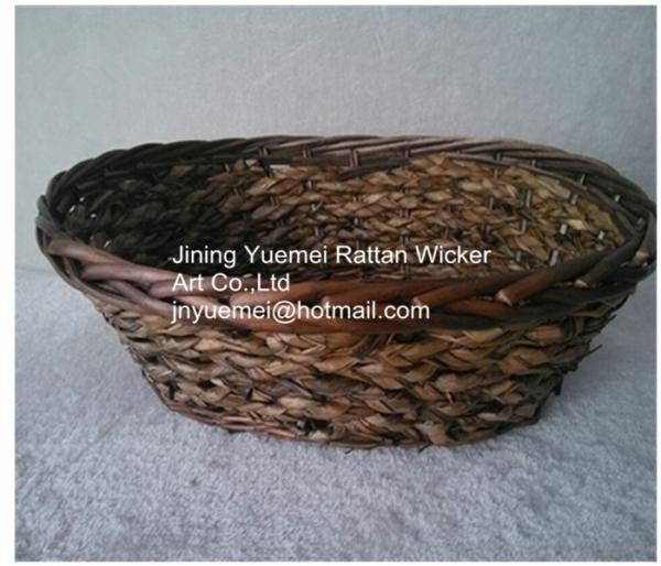 2016 wicker tray egg tray harmless customized home use round shape