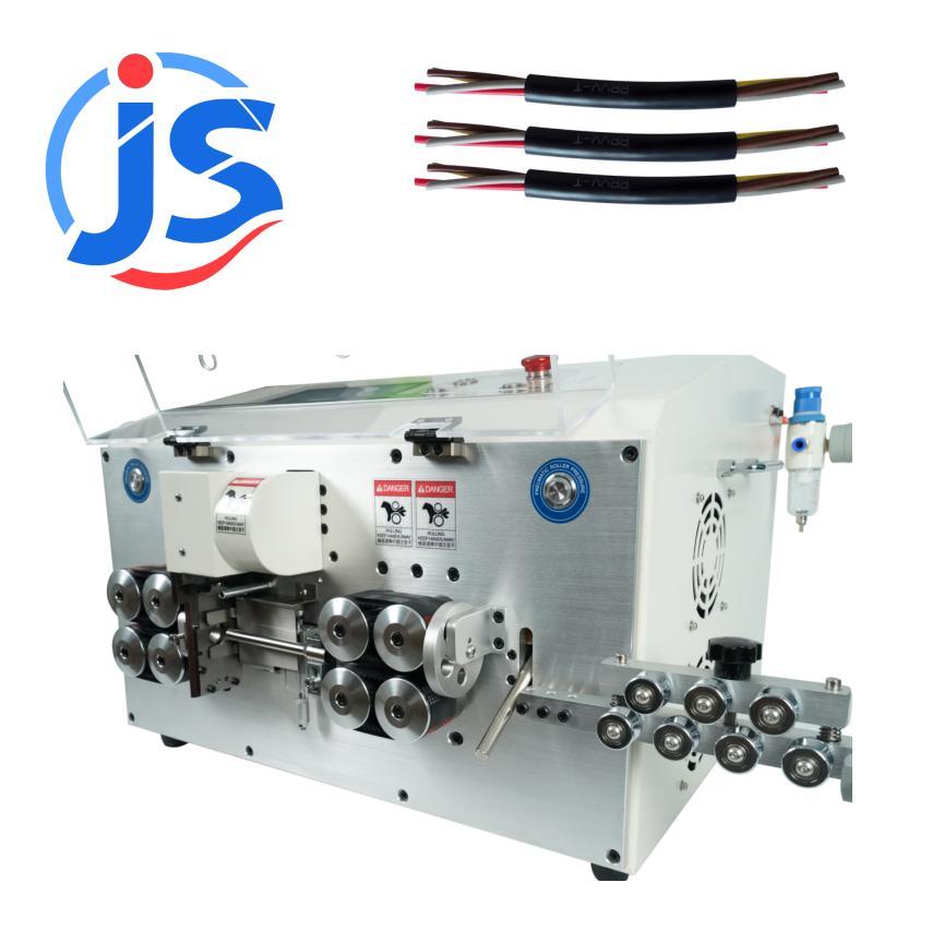 Accelerated Round Sheath Inner and Outer Double Layer Peeling Machine 650W Multi Functional Metal Stripping Peeling Machine