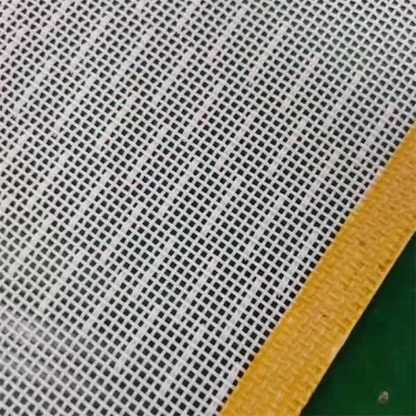 Customized Plain Woven Polyester Mesh Conveyor Belt for Paper Making Sludge Dewatering Dryer