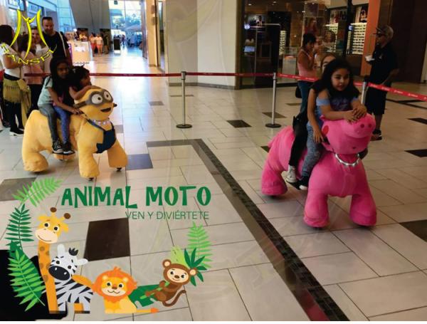 Hansel hot-selling kids electronic car ride dog furry animal toys for Christmas riding