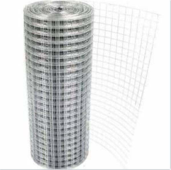 1/2x1 1x1 0.5mm Dia Galvanised Welded Mesh Roll