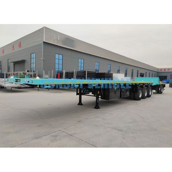 Customizable 2/3/4 Axles Flat Trailers For All Your Cargo Transportation Needs
