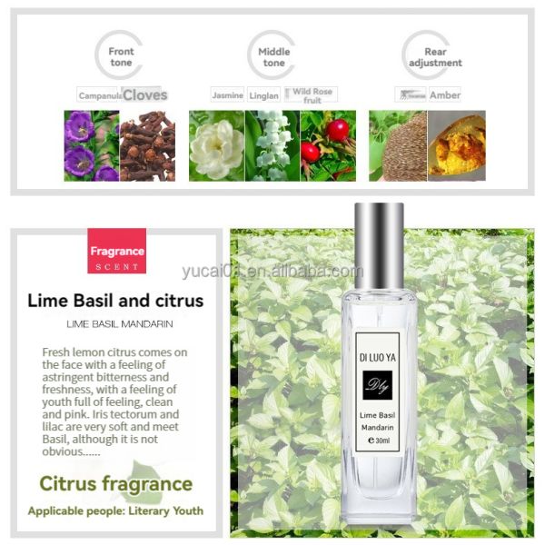 Floral Scent French Niche Perfume Set for Women 30ml Eau de Toilette Long Lasting