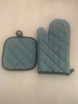 Baking BBQ Grill Cooking Oven Mitts And Pot Holder Set Multifunctional