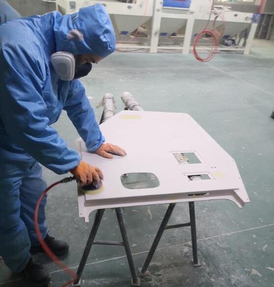 Customized Auto Body Parts Fiberglass Car Enclosure High Automation Degree