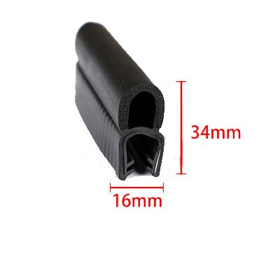 Automobile Windshield EPDM Rubber Seal Strips with Eco-friendly Material and Long Life