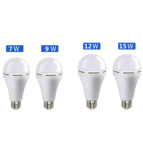 7w 9w 12w 15w Rechargeable Emergency Bulb Led Light Bulbs For Home Lighting angle 270 °