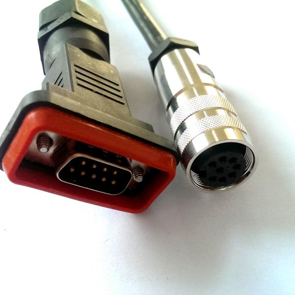 Huawei 4070193 Signal Cable,AISG Communication cable,3m,D9M+D9(PS)(W),CC4P0.5PB(S),RC8SF(S)-I ,IP65/IP67