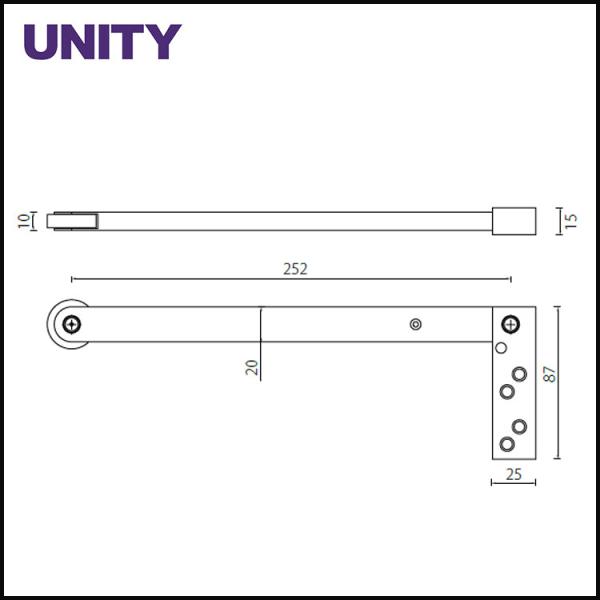 Stainless Steel Flush Bolt Door Accessories for Fire Door Easy Installation Different Length Option