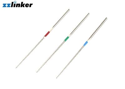 Tooth Ultrasonic Endodontic Files , U File Endodontics Cleaning Yellow Red Color
