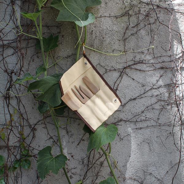 Outdoor Camping Portable Shovel Spoon Fork Wooden Spatula Cake Knife and Fork Cheese Set