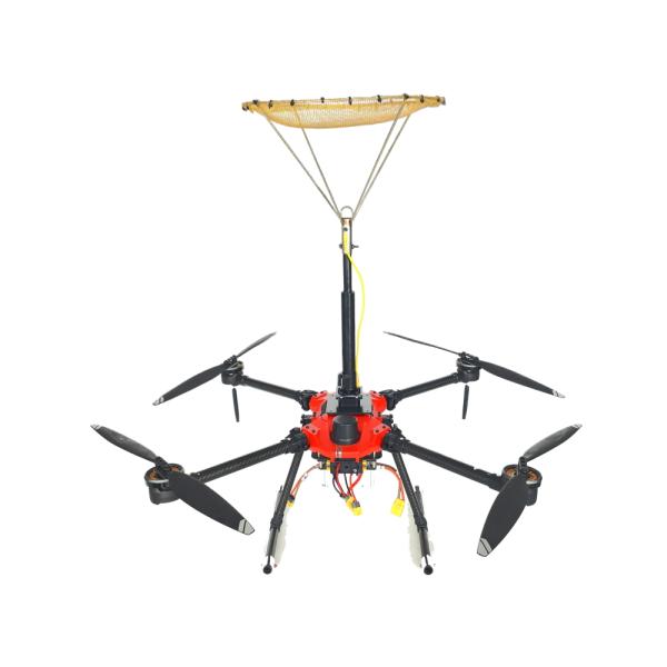 DJI M350 RTK Tethered Drone Wind Turbine Lightning Protection Resistance Detection Device