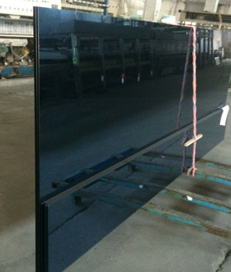 Tamaño / espesor personalizado Vidrio tintado para ventanas / puertas de edificios modernos