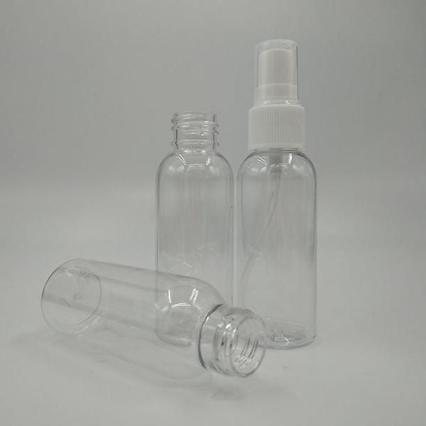 Cosmétiques PET Bouteille avec pompe à lotion Impression Filtrage de soie