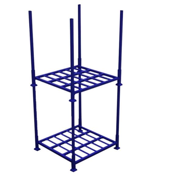 1000 kg Capacidade Estainer de aço Racks de armazenamento resistente à ferrugem / corrosão em pó revestido de acabamento