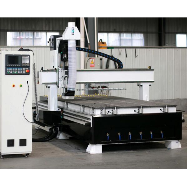 500mm Z Axis ATC CNC Router Machines for Composite Door , Wood Furniture , PVC