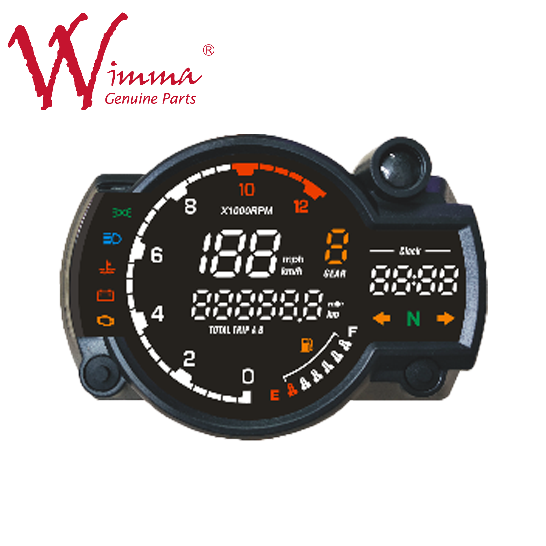 Горячая продажа KOSO RX2N скоростной счетчик с хорошей ценой оптом