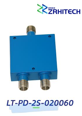 Diviseur de puissance à deux voies de la série LT-PD de 10 Watt de 2 à 6 GHz