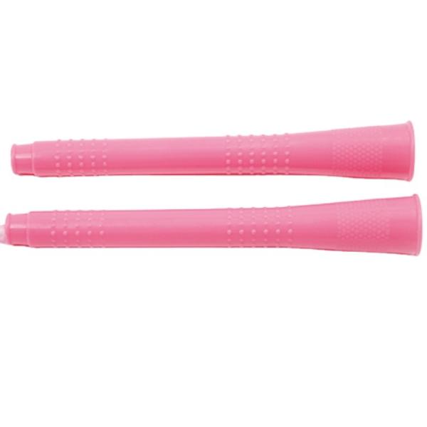 Eco Friendly Pink Soft Beaded Adjustable Jump Rope 110g OEM