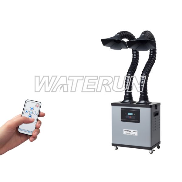 Блок Бенхтоп экстрактора перегара припоя очищать воздуха, эффективность экстрактора 99,97% перегара лаборатории